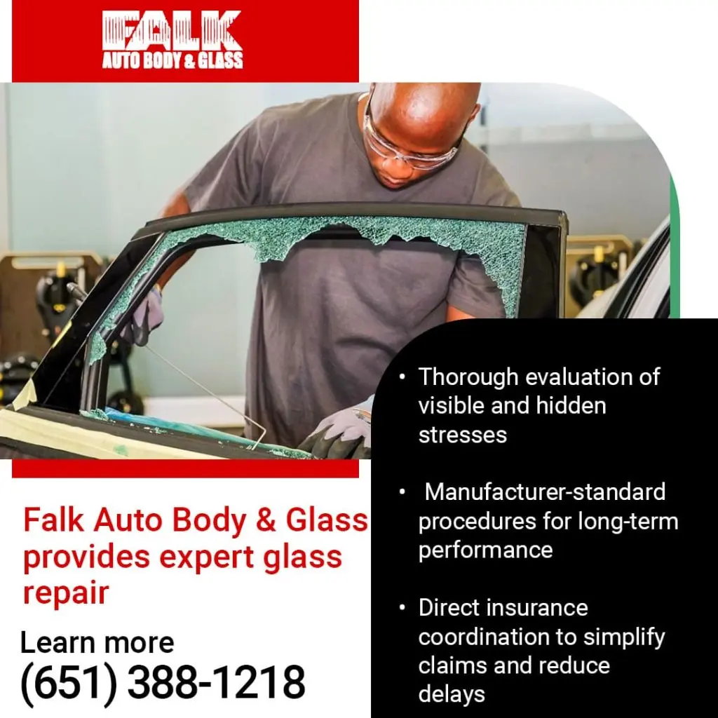Falk Auto Body & Glass, Inc expert glass repair