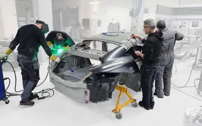 How do Certified Shops Restore Crumple Zones After a Crash?