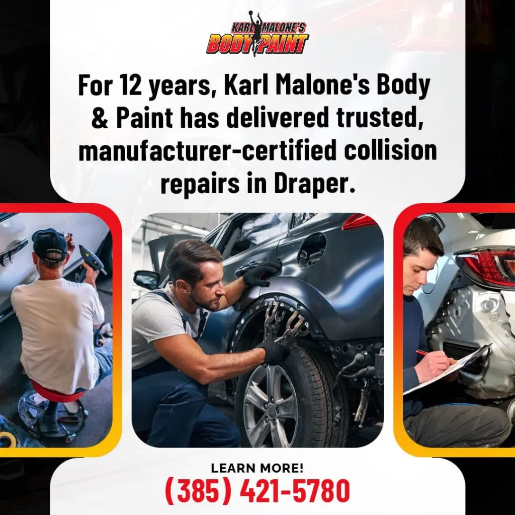 trusted manufacturer-certified collision repairs in Draper