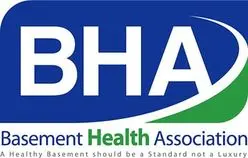 BHA logo of Basement Health Association emphasizing healthy basements as a standard, relevant to Aqua Dry Basement Waterproofing services in Hopewell.