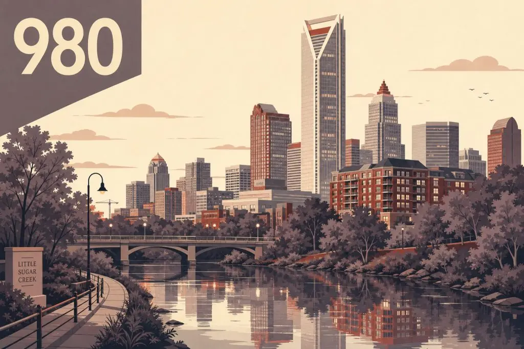 Where Is Area Code 980 Located?