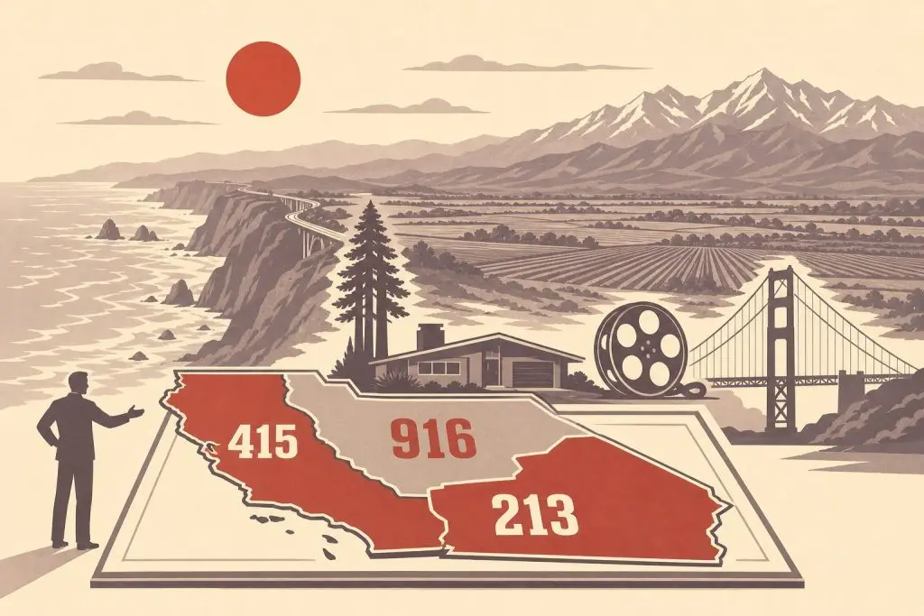 How Many Area Codes Are In California?