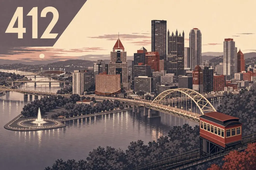 Area Code 412: Pittsburgh, Pennsylvania Coverage & History