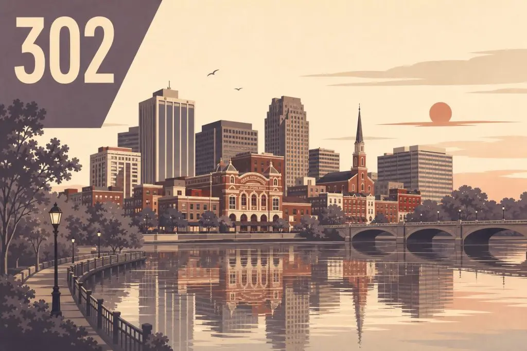 Area Code 302: Wilmington, Delaware Coverage & History