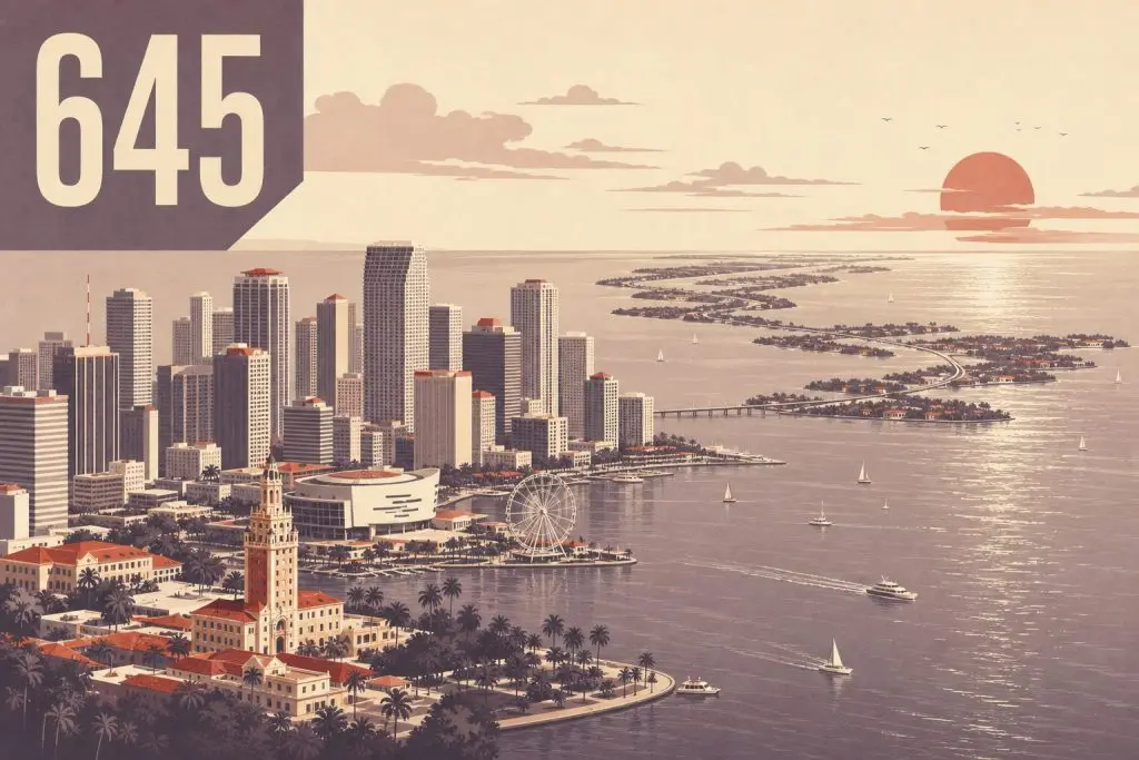 Where Is Area Code 645 Located?