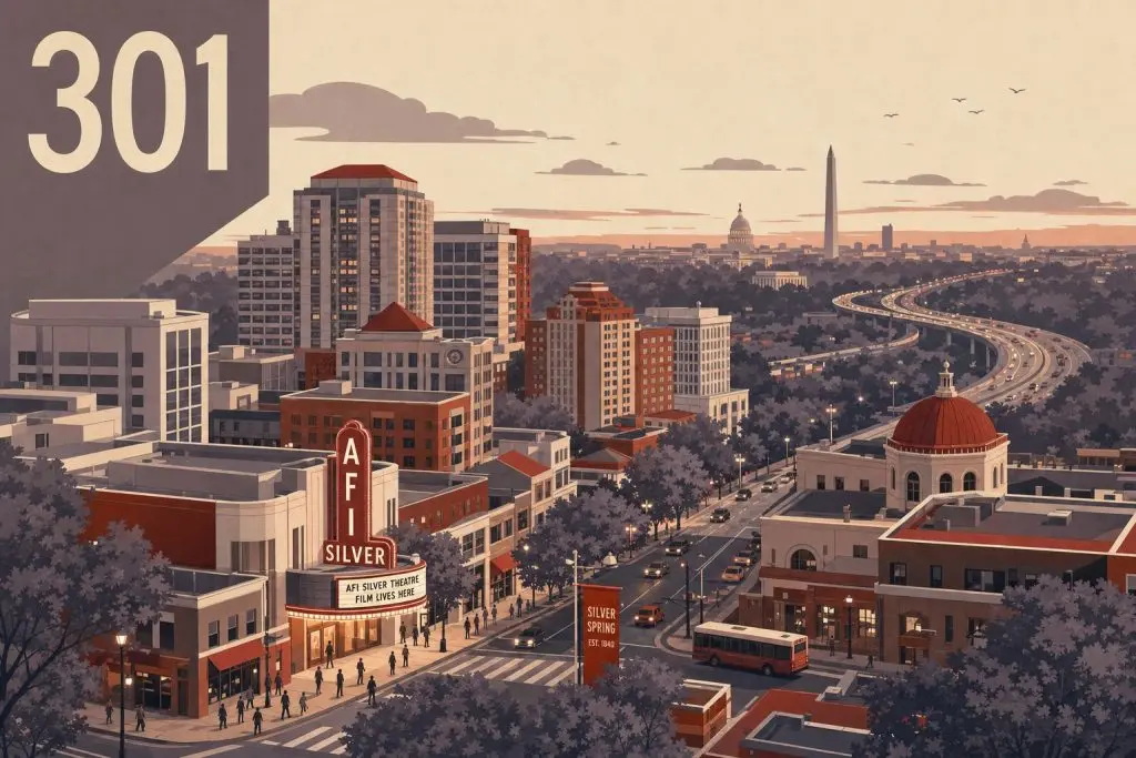 What Is Area Code 301? (Silver Spring, Maryland)