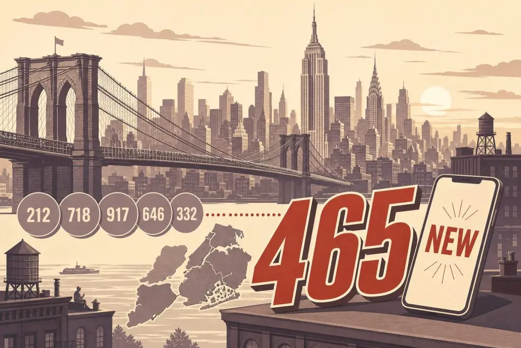 Brand New New York City 465 Area Code