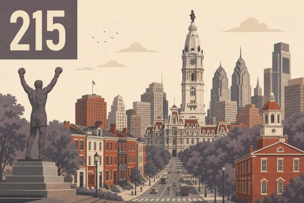 Where Is Area Code 215 Located?
