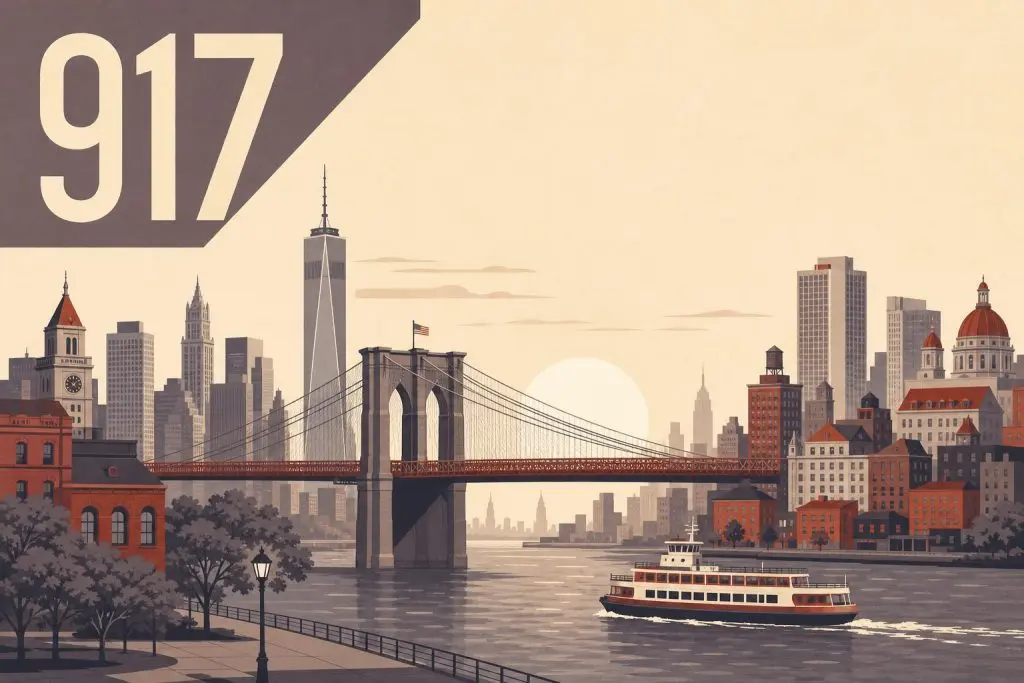 Area Code 917: New York City, New York Coverage & History
