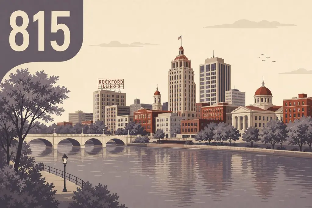 Where Is Area Code 815 Located?