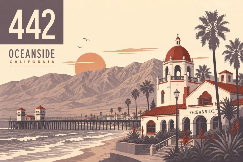 Area Code 442: Oceanside, California Coverage & History