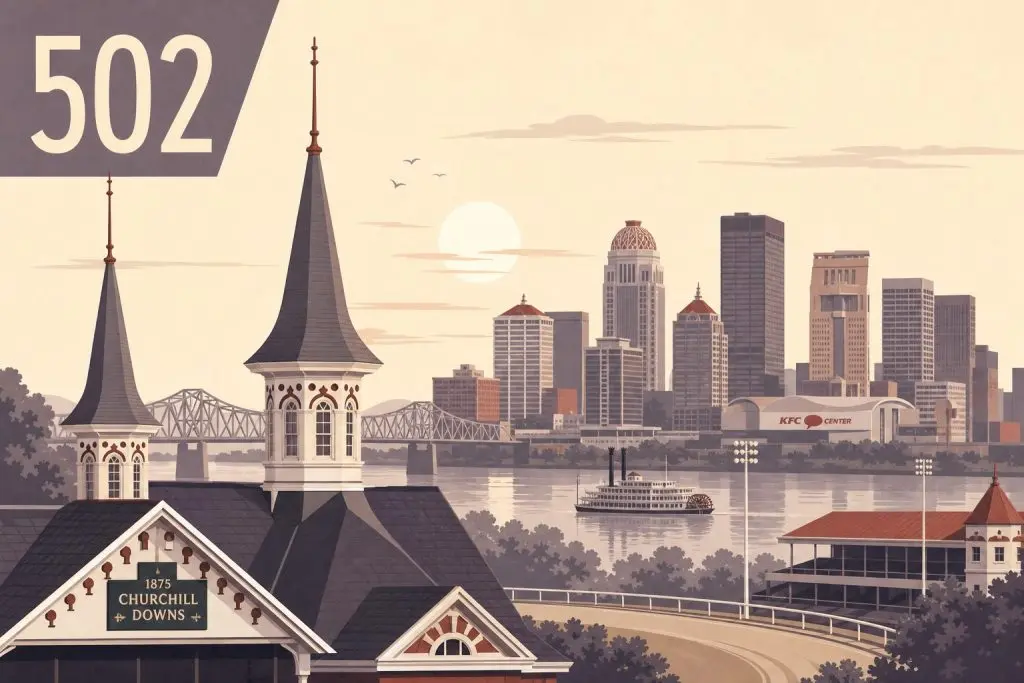 Area Code 502: Louisville, Kentucky Coverage & History