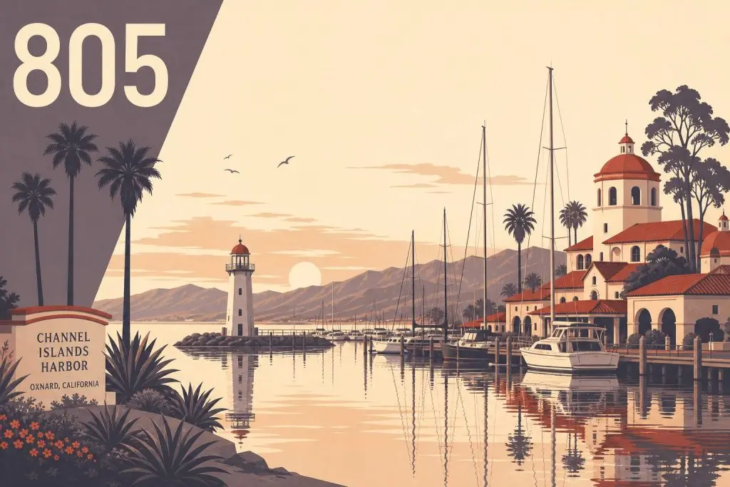 Where Is Area Code 805 Located?