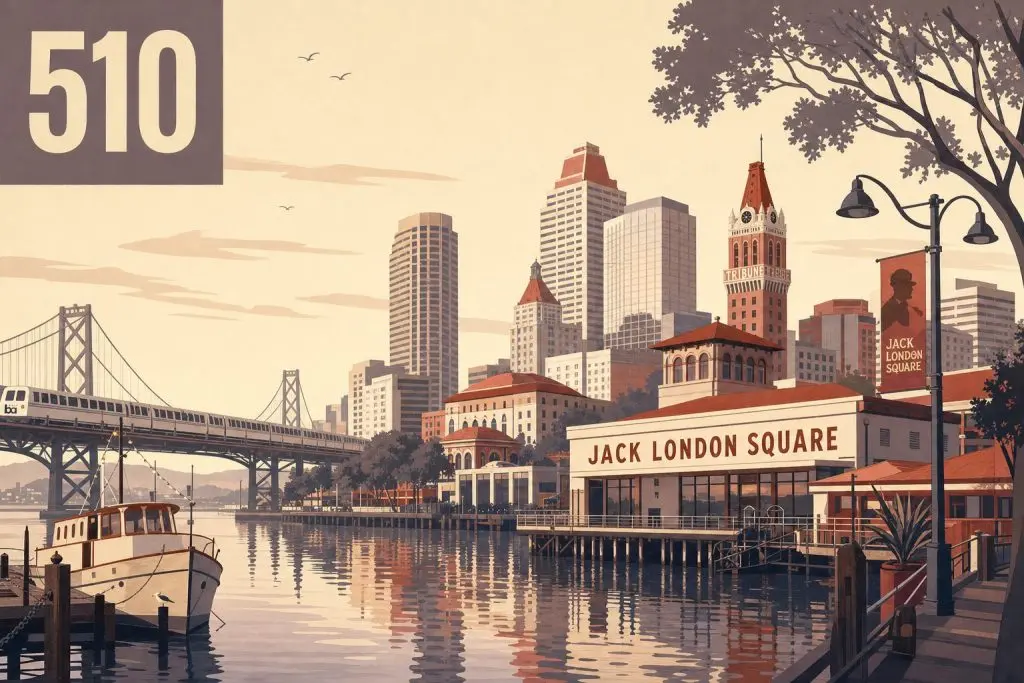 Where Is Area Code 510 Located?