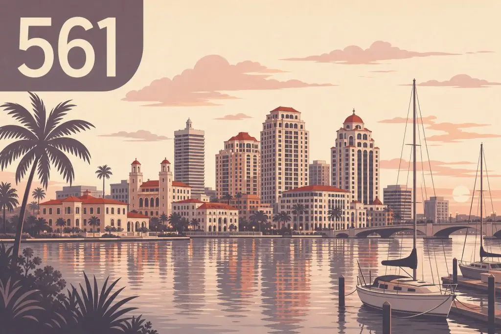 What Is Area Code 561? (West Palm Beach, Florida)