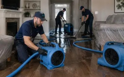 What Happens During a Professional Water Damage Restoration Service After Flooding?