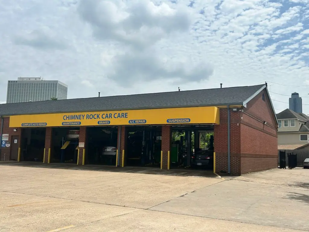 Chimney Rock Car Care auto repair and emissions testing facility in Houston TX