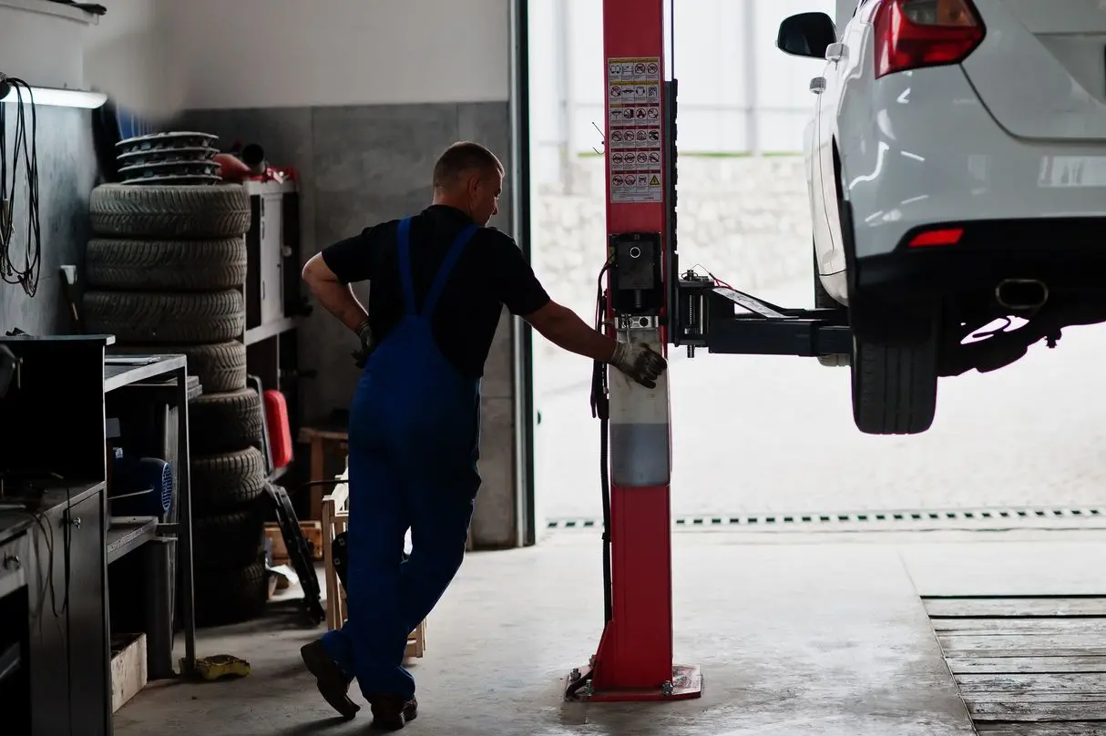 Car repair and maintenance theme