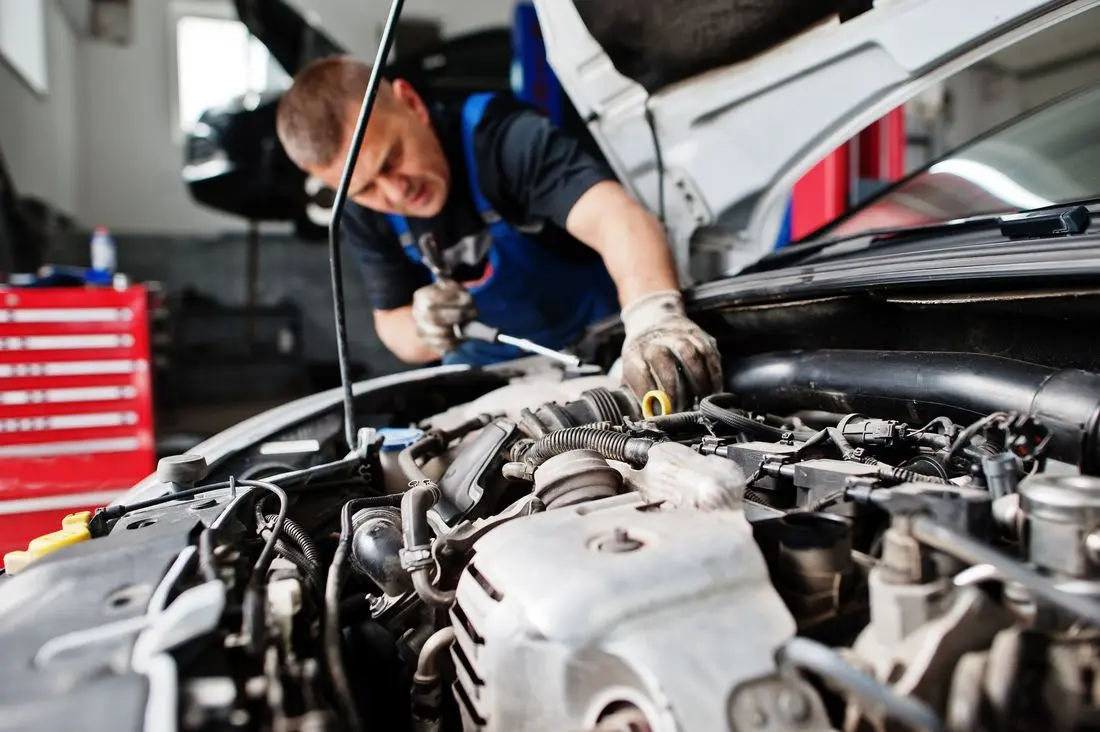 Car repair and maintenance theme
