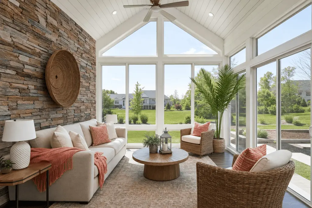 Sutton's custom sunroom installation in Springfield, IL — photo 7