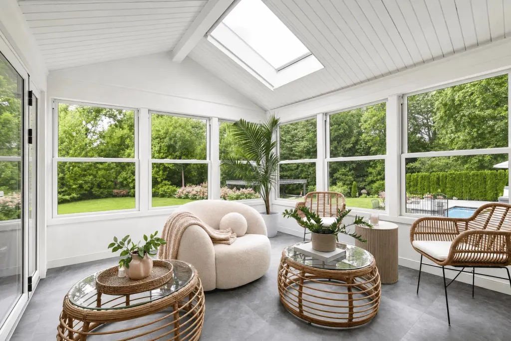 Sunrooms in Lincoln, IL Sutton's custom sunroom installation in Springfield, IL — photo 3