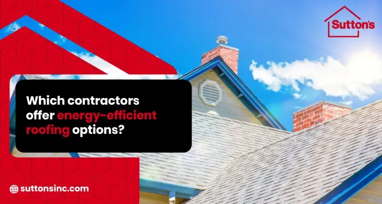 Sutton's residential roofing crew working in Springfield IL