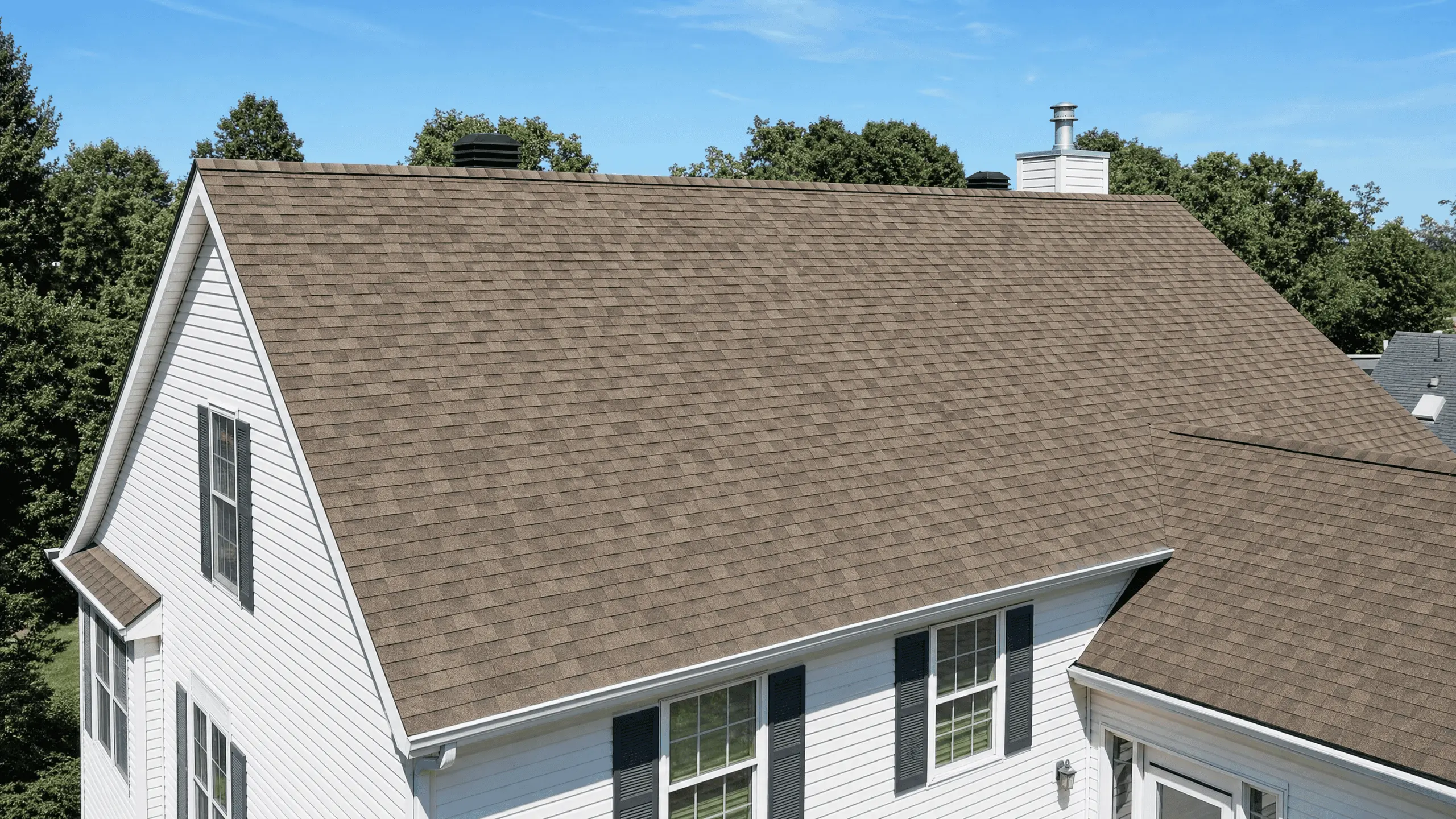 Roof installation Springfield IL — GAF asphalt shingle roof installed by Sutton's