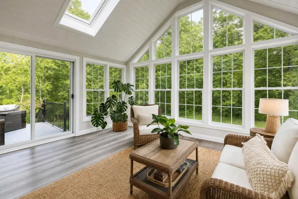 Sutton's custom sunroom in Springfield, IL