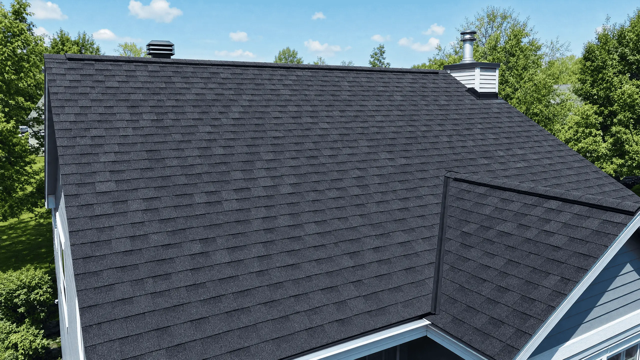 Roof Algae Prevention in Springfield, IL Roof algae Springfield IL — GAF asphalt shingle roof installed by Sutton's