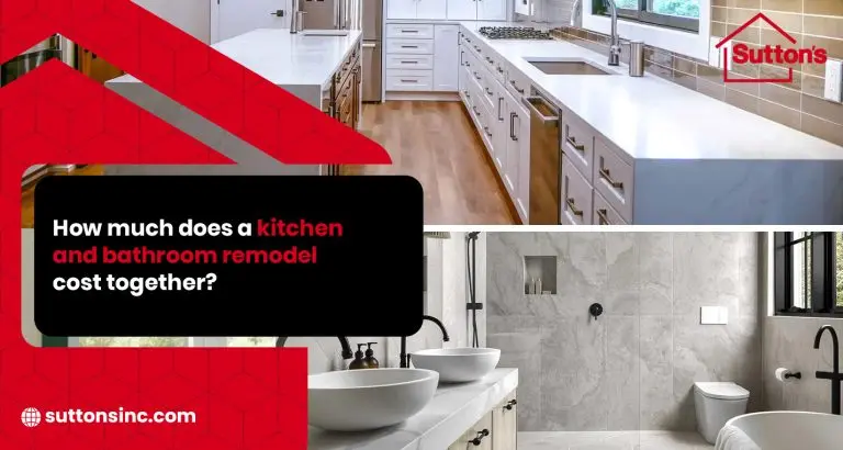 How Much Does Kitchen and Bathroom Remodeling Cost in Springfield, IL? Bathroom remodel completed by Sutton's home improvement contractor