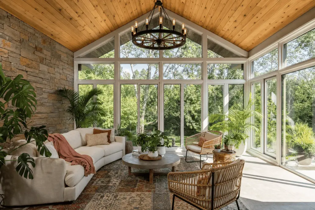 Sutton's custom sunroom installation in Springfield, IL — photo 2