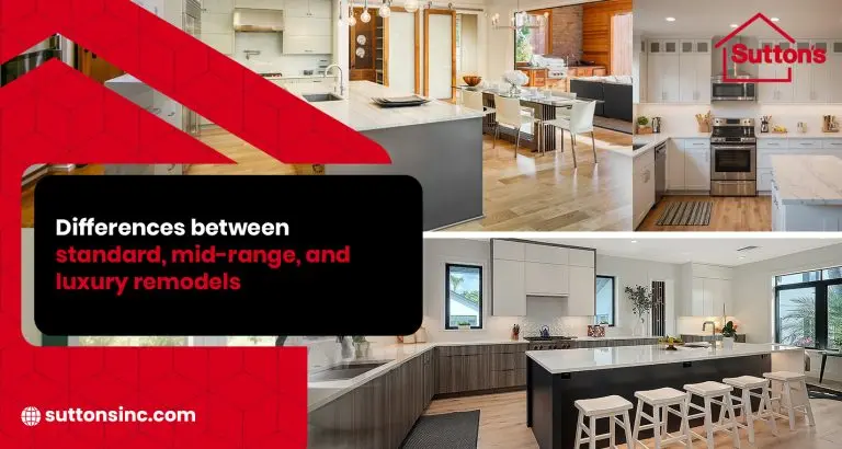 Standard vs Luxury Remodeling in Springfield, IL Residential remodeling services in Springfield IL