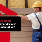 Do Siding Contractors Offer Warranties in Springfield, IL? Siding contractor removing and installing vinyl siding in Springfield IL