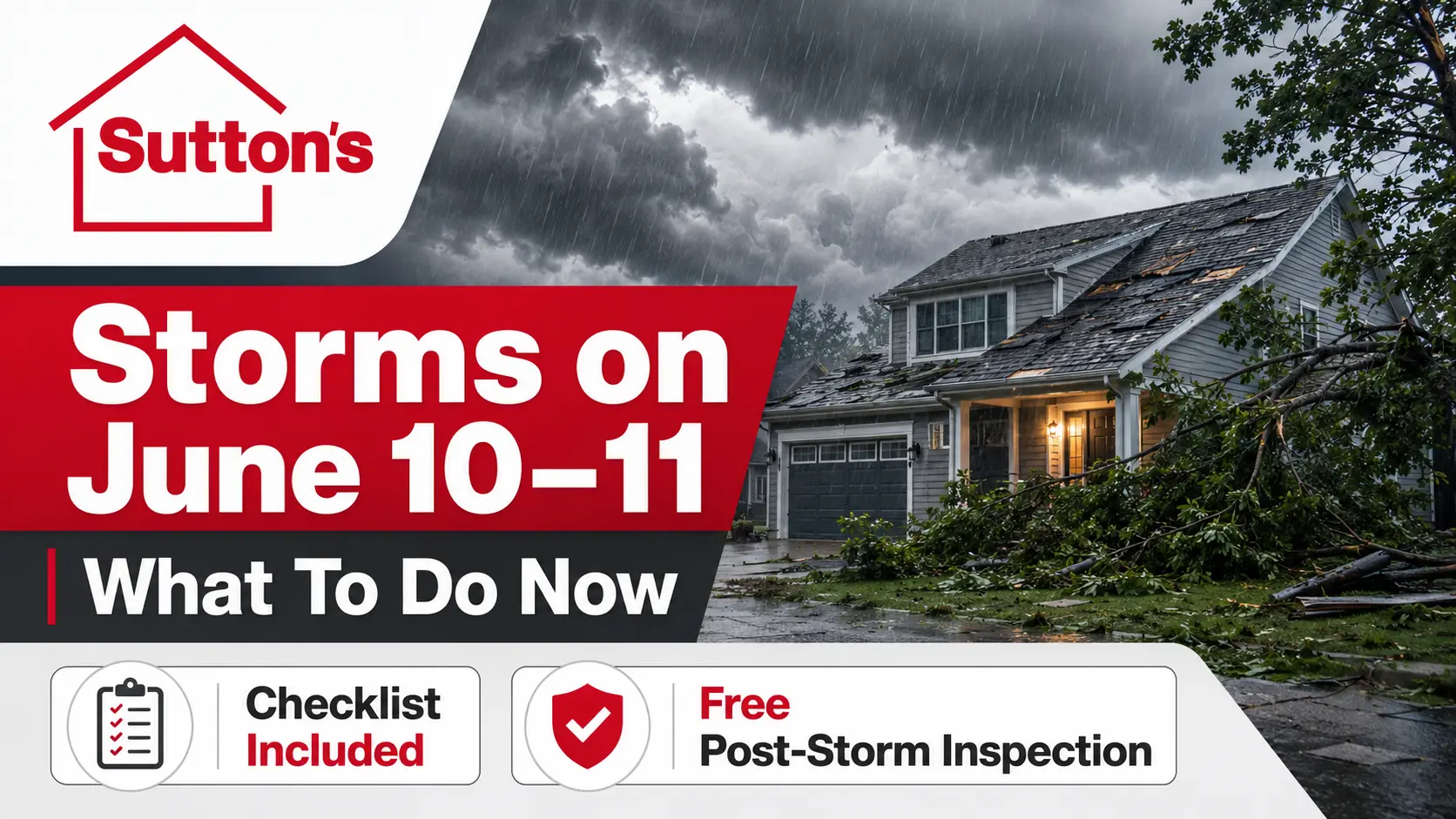 Storm Damage in Central Illinois: What to Do After the June 2026 Storms