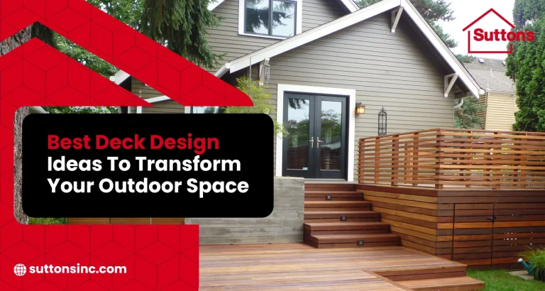 Best Deck Design Ideas to Transform Your Outdoor Space best deck design