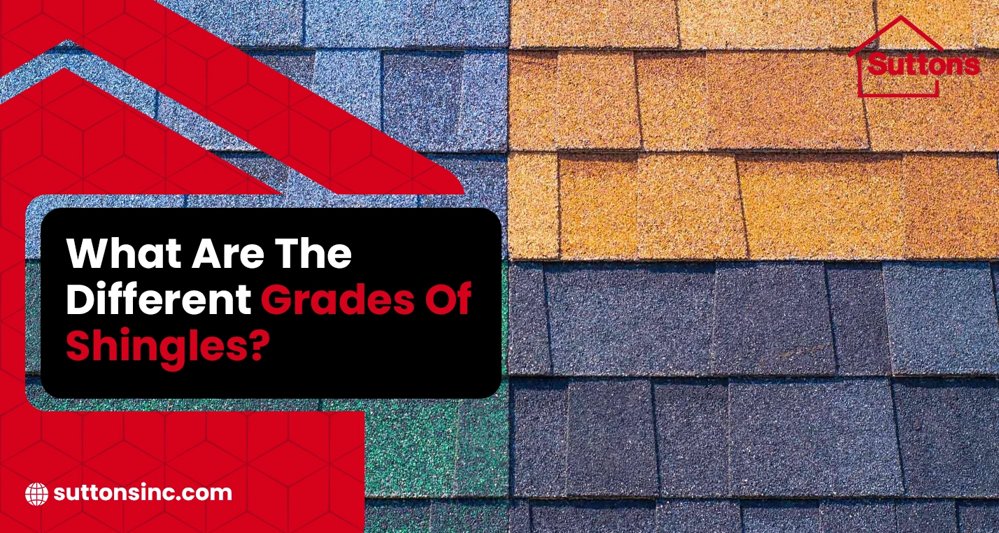What are the Different Grades of Shingles? Different grades of shingles Springfield IL — GAF asphalt shingle roof installed by Sutton's