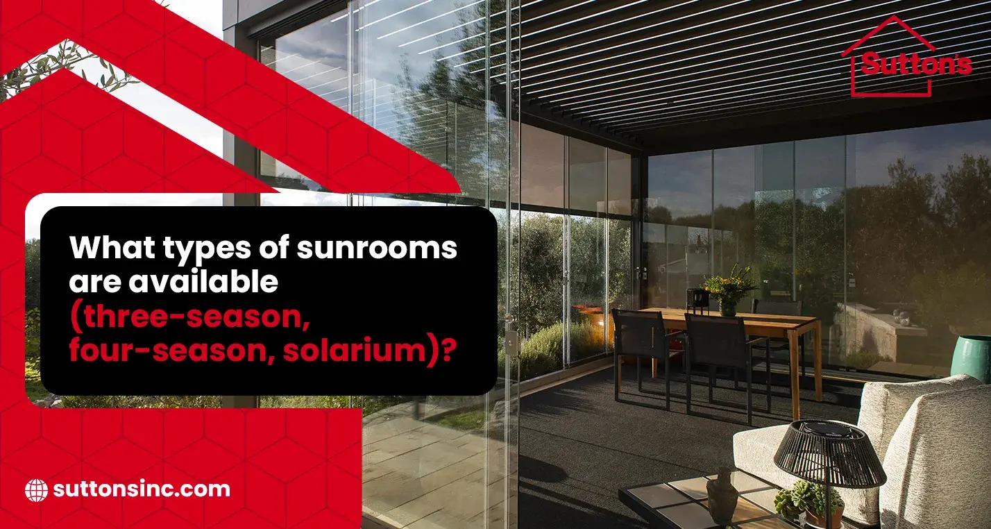 Local window contractor in Springfield IL — Sutton's