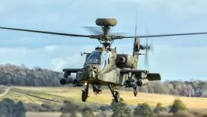 | James Spring and Wire army helicopter