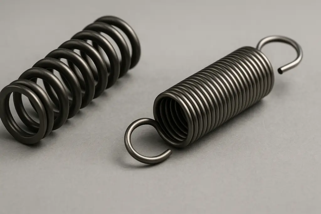 Compression vs Extension Spring