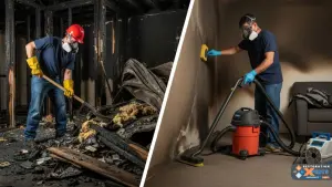 What’s the Difference Between Fire and Smoke Damage Cleanup?