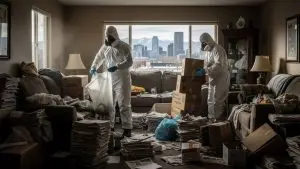 Can Biohazard Cleanup Services in Denver Help with Hoarding and Clutter?