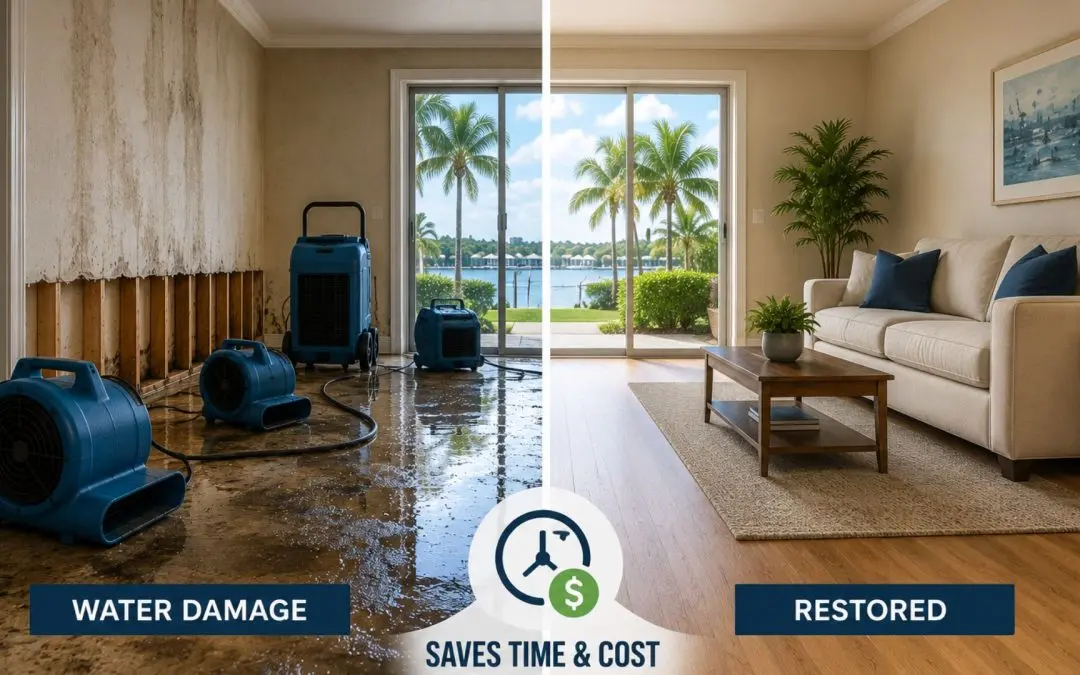 Why Professional Water Damage Restoration Saves Time and Cost