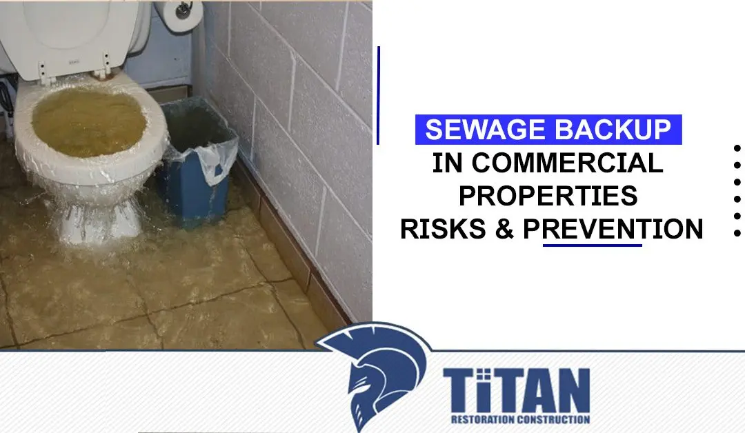 Sewage Backup in Commercial Properties Risks & Prevention