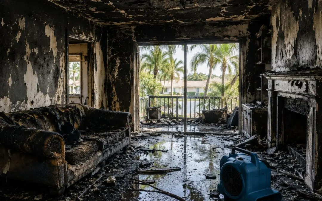 Fire Damage West Palm Beach: What Happens After a House Fire