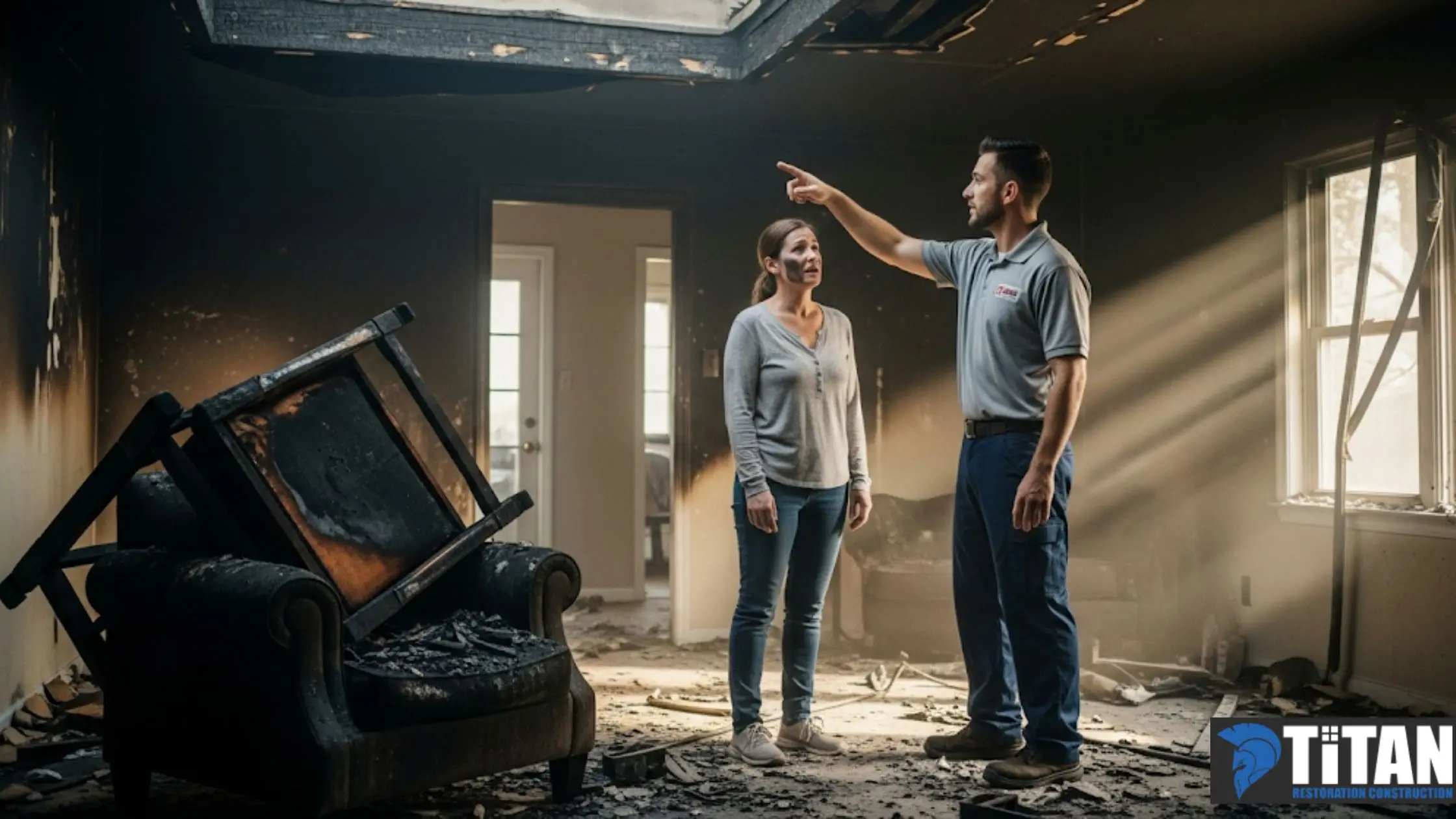 Fire Damage, What to Do Immediately After a Fire Damages Your West Palm Beach Home, Titan Restoration Construction How to Start Recovering From Fire Damage in Your Home