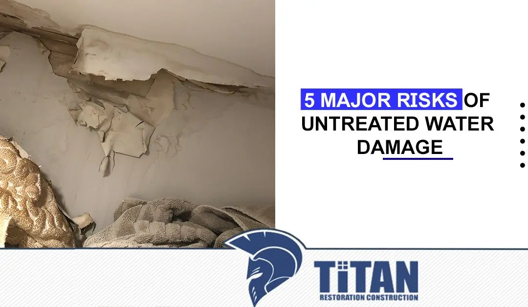 5 Major Risks of Untreated Water Damage