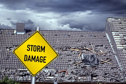 Storm Damage To Your House, 7 Steps To Follow After Storm Damage To Your House, Titan Restoration Construction roof damage