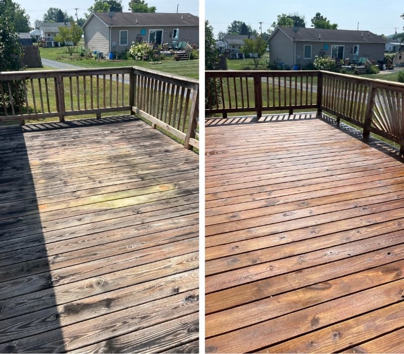 Deck Cleaning Rockingham County, VA