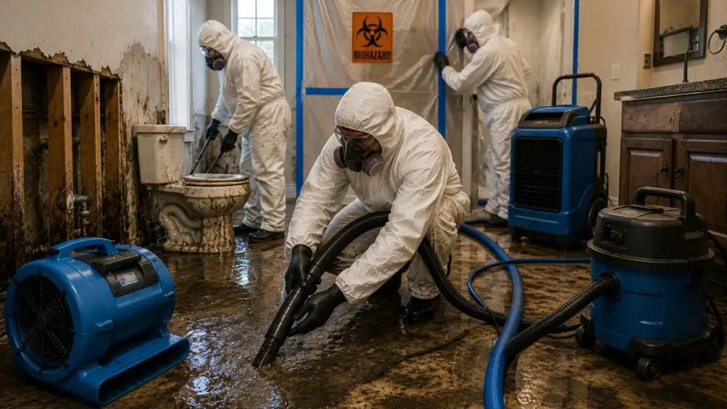 Emergency Sewage Cleanup