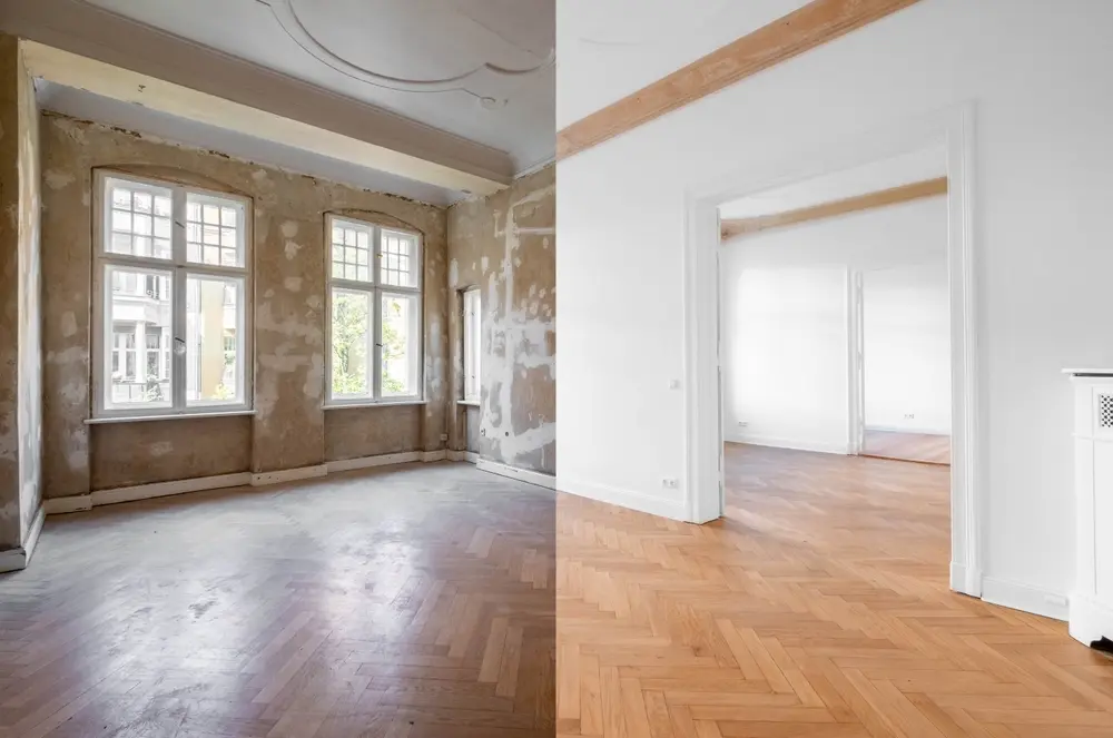 Room,Before,Renovation,,Empty,Flat,Interior,In,Old,Building flood3